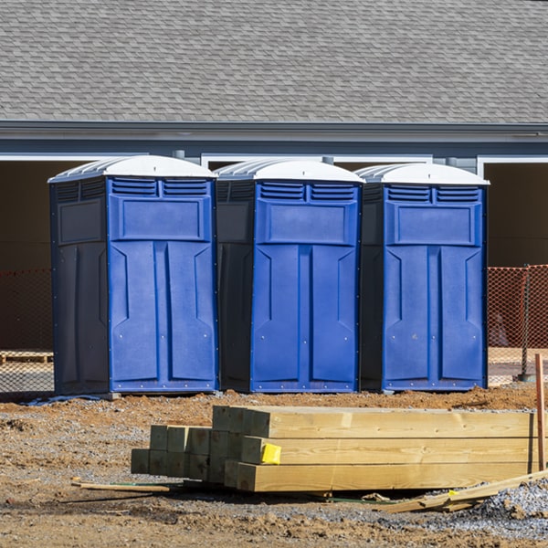 are there any restrictions on what items can be disposed of in the porta potties in Shorewood IL